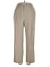 Sag Harbor Solid Tan Casual Pants Size 14 - photo 1