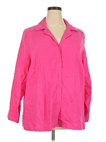 Cathy Daniels 3/4 Sleeve Button-Down Shirt (view 1)