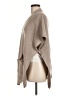 Happily Grey 100% Merino Extra Fine Wool Tan Poncho One size - photo 5