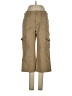Ruff Hewn 100% Cotton Tan Cargo Pants Size 4 - photo 1