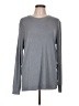 Theory Gray Long Sleeve Top Size L - photo 1
