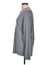 Theory Gray Long Sleeve Top Size L - photo 5