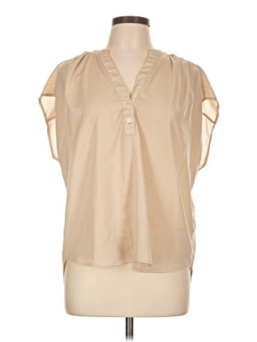 Banana Republic Factory Store Short Sleeve Blouse (view 1)