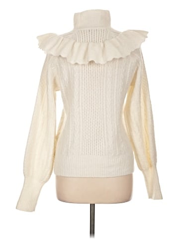 Madewell Cable Winslow Mockneck  Pullover Sweater (view 2)