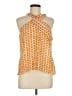 Waverly Grey 100% Polyester Orange Sleeveless Blouse Size M - photo 1