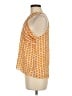 Waverly Grey 100% Polyester Orange Sleeveless Blouse Size M - photo 5
