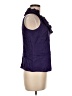 J.Crew 100% Silk Purple Sleeveless Silk Top Size 8 (petite) - photo 4