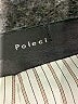 Poleci 100% Leather Black Leather Skirt Size 4 - photo 4