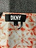 DKNY 100% Polyester Orange Short Sleeve Blouse Size M - photo 7