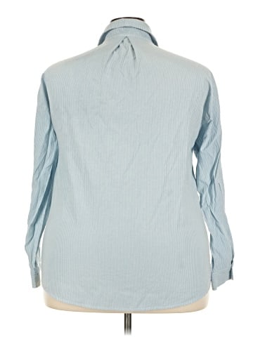 Unbranded Long Sleeve Button-Down Shirt (view 2)