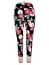 Ideology Floral Black Casual Pants Size XL - photo 2