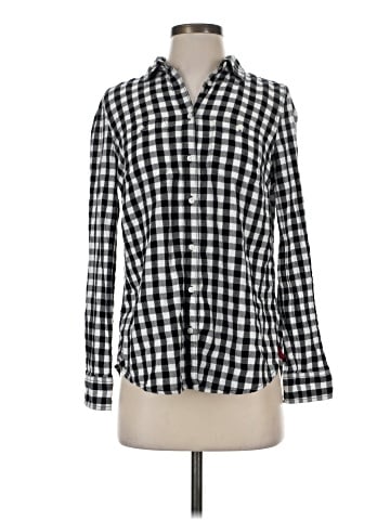 St. John's Bay Long Sleeve Button-Down Shirt (view 1)