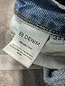 EB Denim 100% Cotton Color Block Blue Jeans Size 33 waist - photo 8