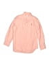 Crewcuts Pink Long Sleeve Button-Down Shirt Size 6 - 7 - photo 1