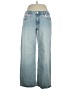 No Boundaries Floral Blue Jeans Size 12 - photo 1