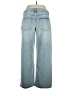 No Boundaries Floral Blue Jeans Size 12 - photo 2