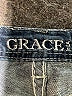 Grace Hearts Blue Jeans Size 30 waist - photo 7