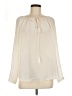 Dora Landa 100% Polyester Ivory Long Sleeve Blouse Size M - photo 1