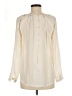 Dora Landa 100% Polyester Ivory Long Sleeve Blouse Size M - photo 2