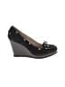 Sperry Top Sider 100% Leather Black Wedges Size 9 1/2 - photo 1