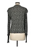 MNG Black Long Sleeve Blouse Size M - photo 2
