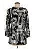 Sunny Leigh Graphic Black Casual Dress Size M - photo 2