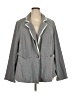 Torrid 100% Cotton Chevron-herringbone Gray Blazer Size 5X Plus (5) - photo 1