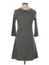 Mango Tweed Gray Casual Dress Size XS - photo 1