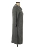 Mango Tweed Gray Casual Dress Size XS - photo 4