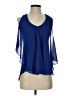 Cliche Blue Sleeveless Blouse Size XS - photo 1