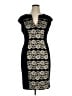 Connected Apparel Graphic Black Cocktail Dress Size 16 - photo 1