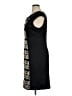 Connected Apparel Graphic Black Cocktail Dress Size 16 - photo 5