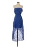 Wet Seal 100% Polyester Blue Cocktail Dress Size S - photo 1