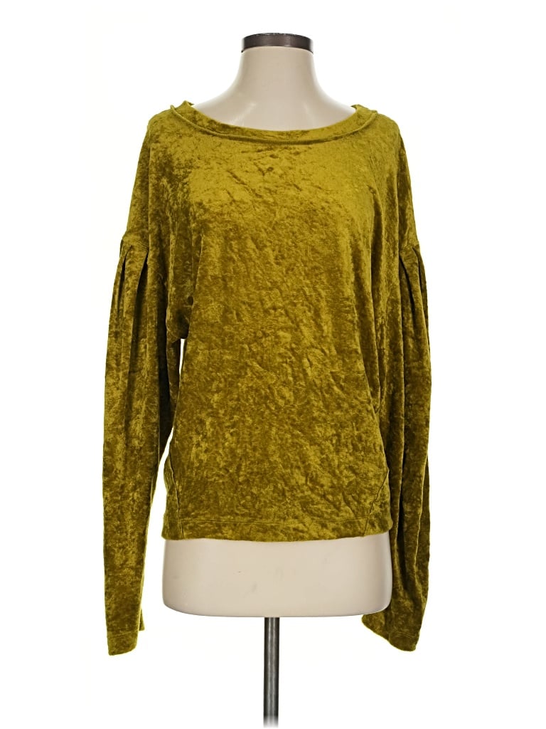 Pre-owned We The Free Long Sleeve T-shirt In Gold