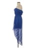 Wet Seal 100% Polyester Blue Cocktail Dress Size S - photo 5