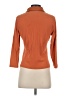 Basler Orange 3/4 Sleeve Button-Down Shirt Size S - photo 2