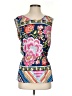 Robert Louis Blue Sleeveless Blouse Size S - photo 1