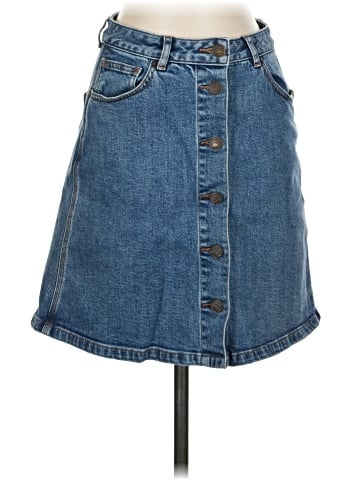 Faherty Denim Skirt (view 1)