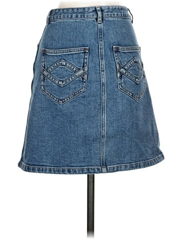 Faherty Denim Skirt (view 2)