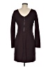 Athleta Solid Brown Burgundy Casual Dress Size M - photo 2