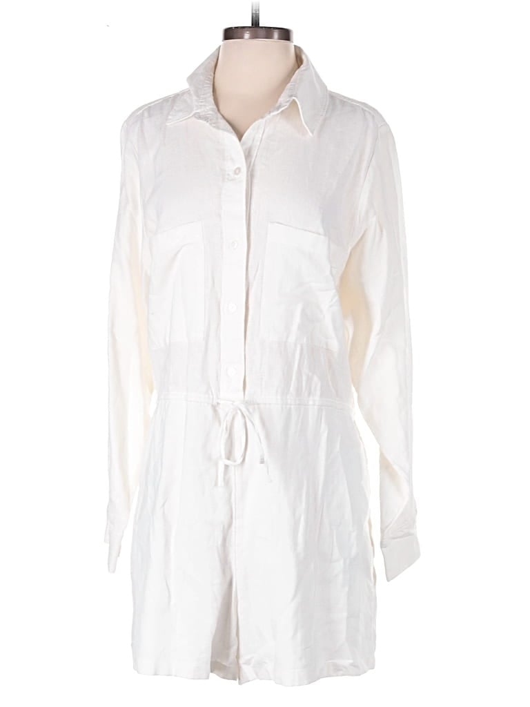 Abercrombie & Fitch Romper In White