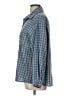 Unbranded 100% Polyester Checkered-gingham Blue Long Sleeve Blouse Size L - photo 5