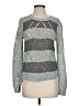 Banana Republic Factory Store Metallic Gray Pullover Sweater Size S - photo 1