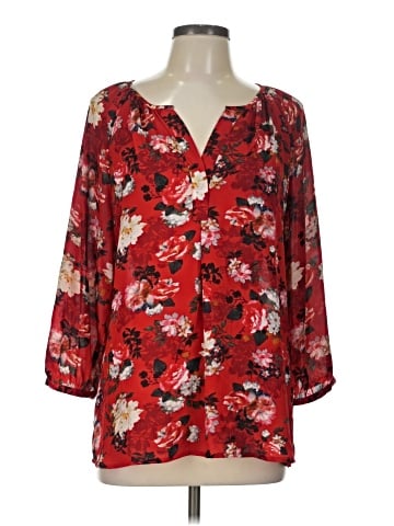 Violet & Claire 3/4 Sleeve Blouse (view 1)