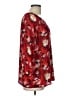 Violet & Claire 100% Polyester Red 3/4 Sleeve Blouse Size L - photo 4