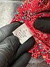 Kenar 100% Polyester Red 3/4 Sleeve Blouse Size L - photo 8