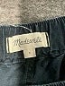 Madewell Solid Black Linen-Blend Easy Pull-On Shorts Size S - photo 3