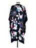Travelers by Chico's 100% Polyester Black Kimono Size S - photo 2