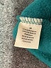 No Comment 100% Polyester Teal Zip Up Hoodie Size M - photo 7