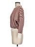 Elodie Stripes Red Burgundy Pullover Sweater Size M - photo 5